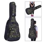Hhx2117674203094de Acoustic Folk Classical Guitar Bag Case Backpack Multiple Pocket Green