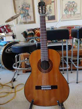 Hc09 Hohner Nylon String Guitar With Levys Gig Bag