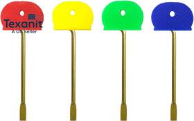 Home Dnew2023 P Bathroom/bedrooom Door Key Emergency Replacement Solid For Int