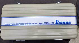 Ibanez Ebl-5 Ebl5 Master Series Effects Pedal Board Case 10 Fx Pedals
