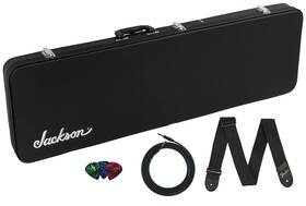 Jackson 840262231688 Dinky/soloist 6/7-string Economy Hardshell Case With Instrument Cable