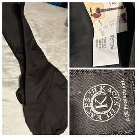 Kaces 672485324225 Ace Products Ent. Iii Guitar Soft Bag Case Black Electric New