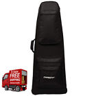 Kngz3gjz5z General Padded Guitar Gig Bag Extreme Shape Electric Black New
