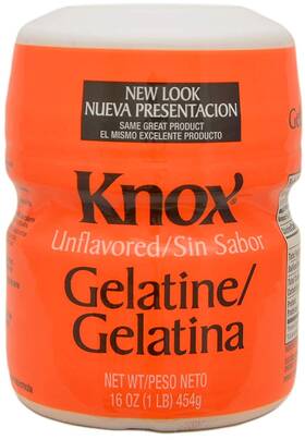 Asinppokal59710 Knox Gelatin Unflavored 1 Lb Pack