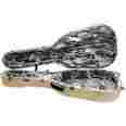 La-000-i S Hiscox Cases Lifelflite Artist Acoustic Guitar Case Ivory Shell Silver Interior
