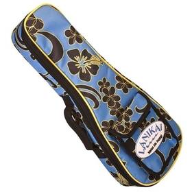 Lanikai 400912639488 Model Fb-t Floral 10 Mm Thick Padded Gig Bag For Tenor Ukuleles