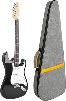 Letsrock 313106077013 38 40 41 Inch Electric Guitar Gig Bag Case With 0.5 In