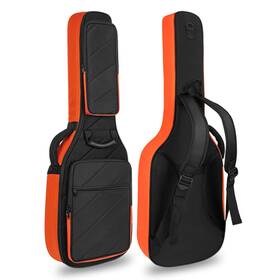 Yue-qi-40 Letsrock Electric Guitar Case With 0.7 Inch Thick Padding 3 Pockets Guit