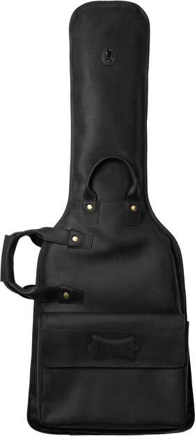 Lm18ch-blk Levys Leather Electric Guitar Bag - Black