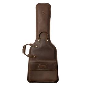 Lm18ch-brn Levys Solera Series Premium Crazy Horse Leather Electric Guitar Gig Bag - Brown