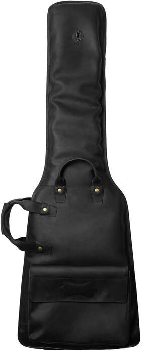 Levys Lm19ch-blk Solera Crazy Horse Leather Gig Bag For Electric Guitars Black Bass