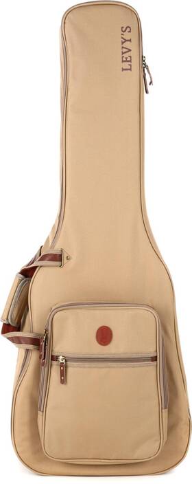Lvydreadgb200 Levys Deluxe Gig Bag For Dreadnought Guitars - Tan