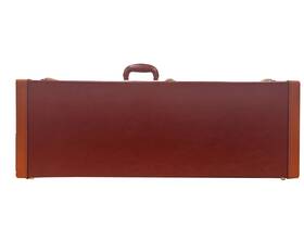 Lykos 764003578736 39 Inch Upgraded High Grade Electric Guitar Square Hard Case Tweed Fits Fender St