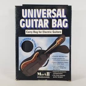Mark Ii Meb-55 Heavy Duty Universal Electric Guitar Padded Gig Bag Water Resistant Nylon Shell