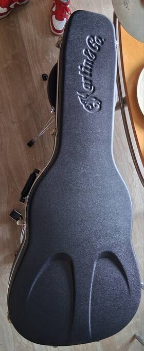 C630 Martin 630 Smaller Than A Dreadnought Molded Hardshell Guitar Case - Black