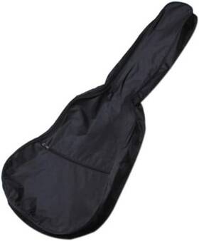 O38n2i01wo226d Mikinona Guitar Bag With Strap Zippered Pocket Side Zipper Design Black