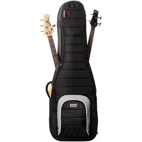 Mono 197881426170 M80 Dual Double Bass Guitar Case Jet Black Ob