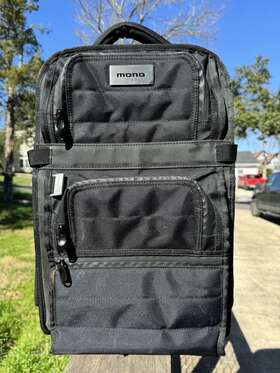 M80-fly-ult-blk Mono M80 Classic Flyby Ultra Backpack - Black