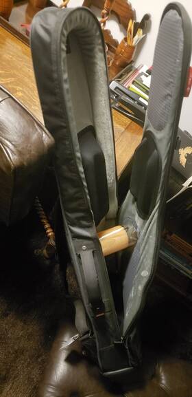 M80-seg-v2-blk Mono M80 Sleeve 2.0 Electric Guitar Gig Bag Black