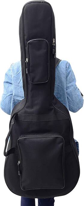Moonembassy 705353347375 Jumbo Guitar Gig Bag Thickening And Waterproof 42 Inch 43 Acoustic G