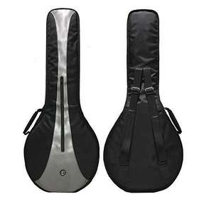 600d Moonembassy 769135964419 Banjo Gig Bag Water-resistant Oxford Cloth Backpack Strap With 12mm Cott