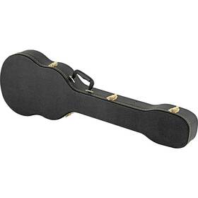 Cg-020-vb Musicians Gear Electric Bass Case Violin Shaped Black Ln