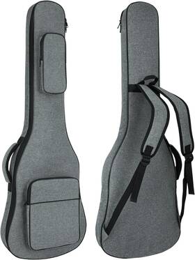 Muznote 445020011057 Electric Guitar Bag Padded Gig 11.5mm Padding Soft G