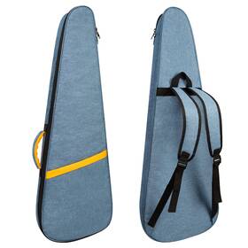 Muzn07-e-blue Muznote Electric Guitar Bag Case Padded Gig 13mm