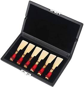 Noheiwur 761344616462 Bassoon Reed Case For 6 Reeds Protective Durable Black
