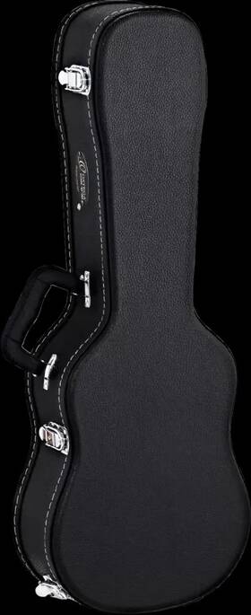 Ortega Guitars 840553025132 Oucstd-te Tenor Ukulele Economy Case Chrome Hardware Black