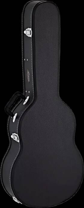 Ortega Guitars 840553025194 Occstd Classical Guitar Economy Case Flat Top Chrome Hardware