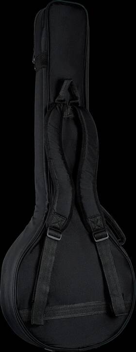 Ortega Guitars 842960183474 Banjo Pro Deluxe Gig Bag - Extra Thick Padding Black