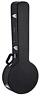 Ortega Guitars Banjo Economy Hardshell Case-15 Mm Velvet Padding-black