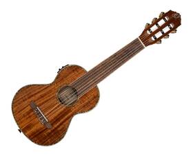 Rgle18aca Ortega Guitars Mini/travel Series A/e Guitarlele With Bag Natural - Used