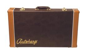 Ac449-u Oscar Schmidt Ac449 Hardshell Auto Harp Case. Brown