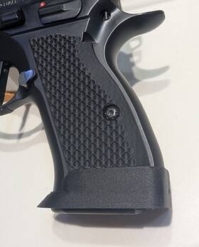 Sp01 Panda Printing Cz Lok Style Grips 11 Colors With Magwell. Works All Mags