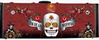 Postal Monkey Day Of The Dead Guitar Hardshell Case Tuner