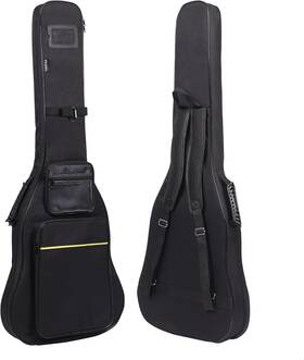 D4001 Ppoppo 39 40 Inch Electric Guitar Gig Bag 0.35 Thick Padded Oxford Fabric Waterproof