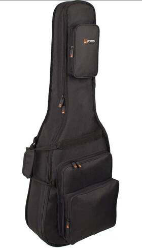 Cf231 Pro-tec Protec Classical Guitar Gig Bag Soft Case -gold Series Model Cf231- Black- Nwt
