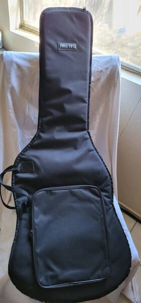 4630 Protech Deluxe Universal Electric Guitar Soft Case With Storage And Cord Compartment