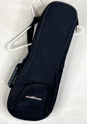 Road Runner 656238027571 Ukulele Rrukec Concert Uke Soft Gig Bag Case Black W Strap Excellent