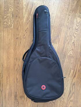 Rr3ag Road Runner Acoustic Guitar Gig Bag Padded Black Standard 44 Inch X 18