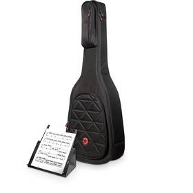 Rr4tag-propit Road Runner Boulevard Ii Acoustic Guitar Gig Bag With Prop-it Portable Music Stand