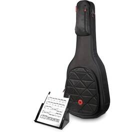 Rr4tom-propit Road Runner Boulevard Ii Om Acoustic Guitar Gig Bag With Prop-it Music Stand