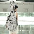 Shs1504400412062on Guitar Carrying Case Double Straps Gig Bag Newspaper Style