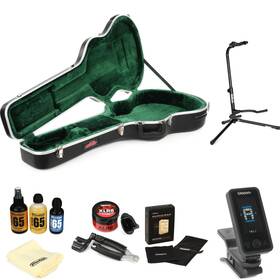 1skb3bun Skb 1skb-3 Thin-line Acoustic / Classical Economy Guitar Case Essential Care