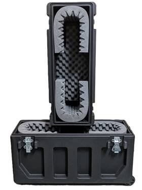 3skb-2026 Skb Cases Molded Black Transport Case For 20 Inch To 26 Lcd Screens Foam Pads