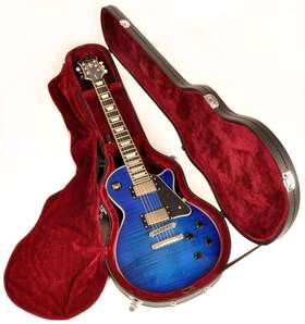 Egc-400 Sprite / Douglas Guitar Case For Arch Top Gibson Or Epiphone Les Paul Lp Bk/burg