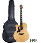 St-mpl-aejc-lh-kit-3 Sawtooth Solid Spruce Top Jumbo Cutaway String Acoustic 811513009080