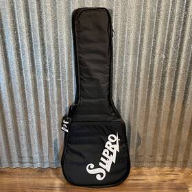 Supro 181118091170 Standard Padded Nylon Electric Guitar Gig Bag Black